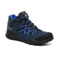 Regatta Childrens/Kids Edgepoint Boots (Deep Space Blue/Imperial Blue)