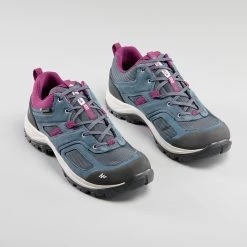 Quechua Women’s Waterproof Mountain Walking Shoes - MH100 -hiking boots shop k09cbea77aeab9347677dad305a79a899