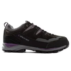 Sprayway Oxna Low HydroDRY Womens Boot Charcoal/Purple