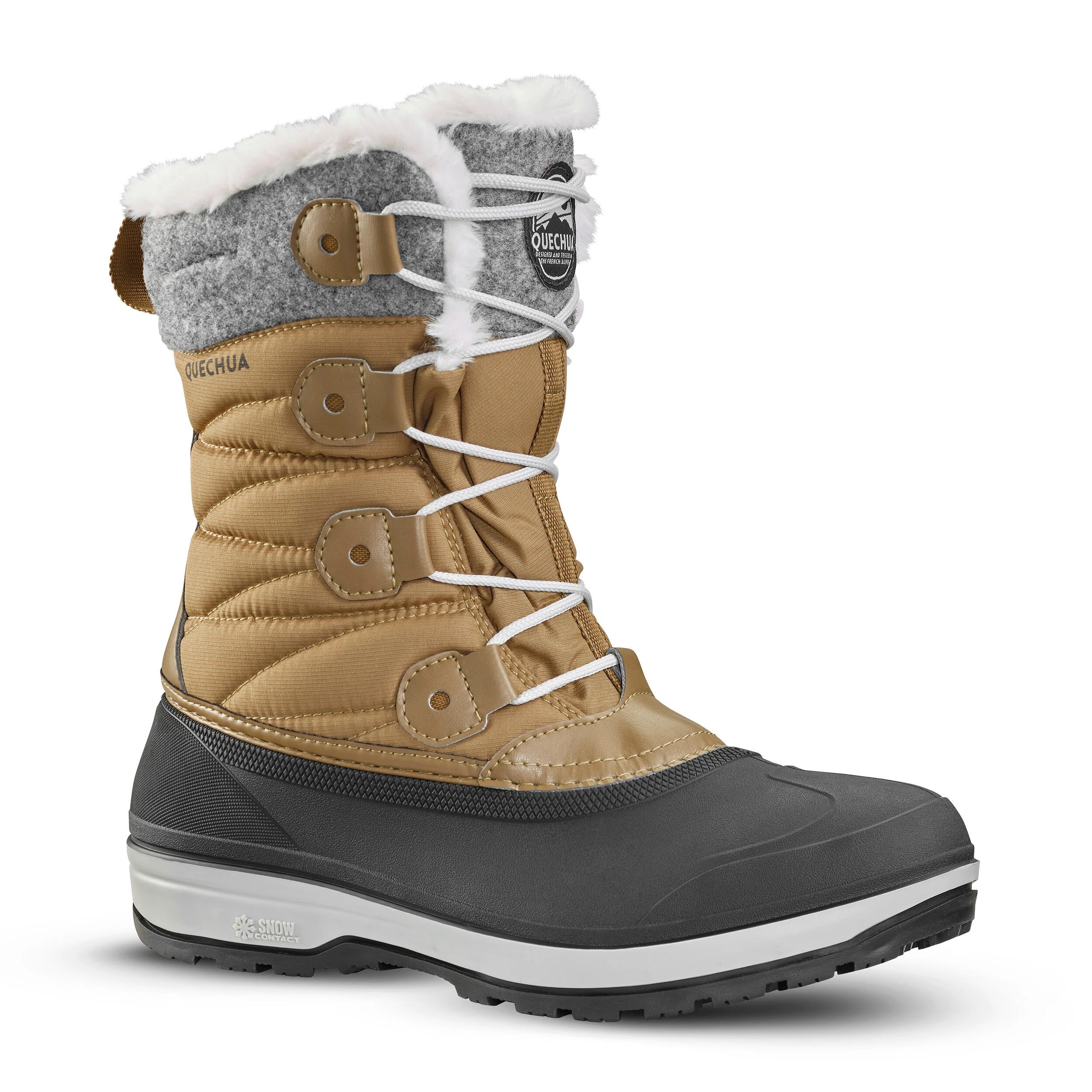 Quechua Women's Warm Waterproof High Snow Boots SH500 X 1 Quechua Women's Warm Waterproof High Snow Boots SH500 X