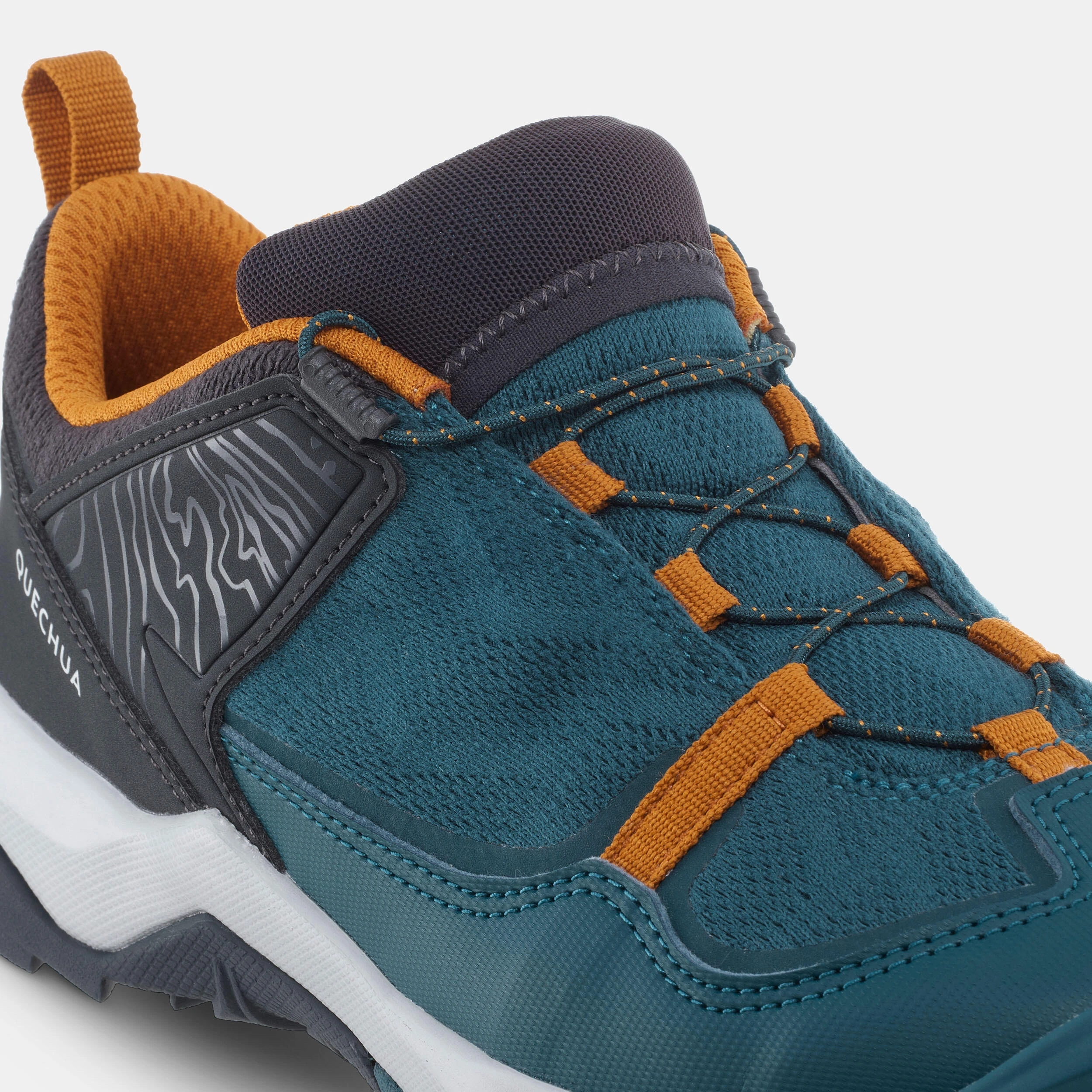 Quechua Children's Hiking Boots With Quick Lacing System Size 2½ To 5 11 Quechua Children's Hiking Boots With Quick Lacing System Size 2½ To 5 - Image 11