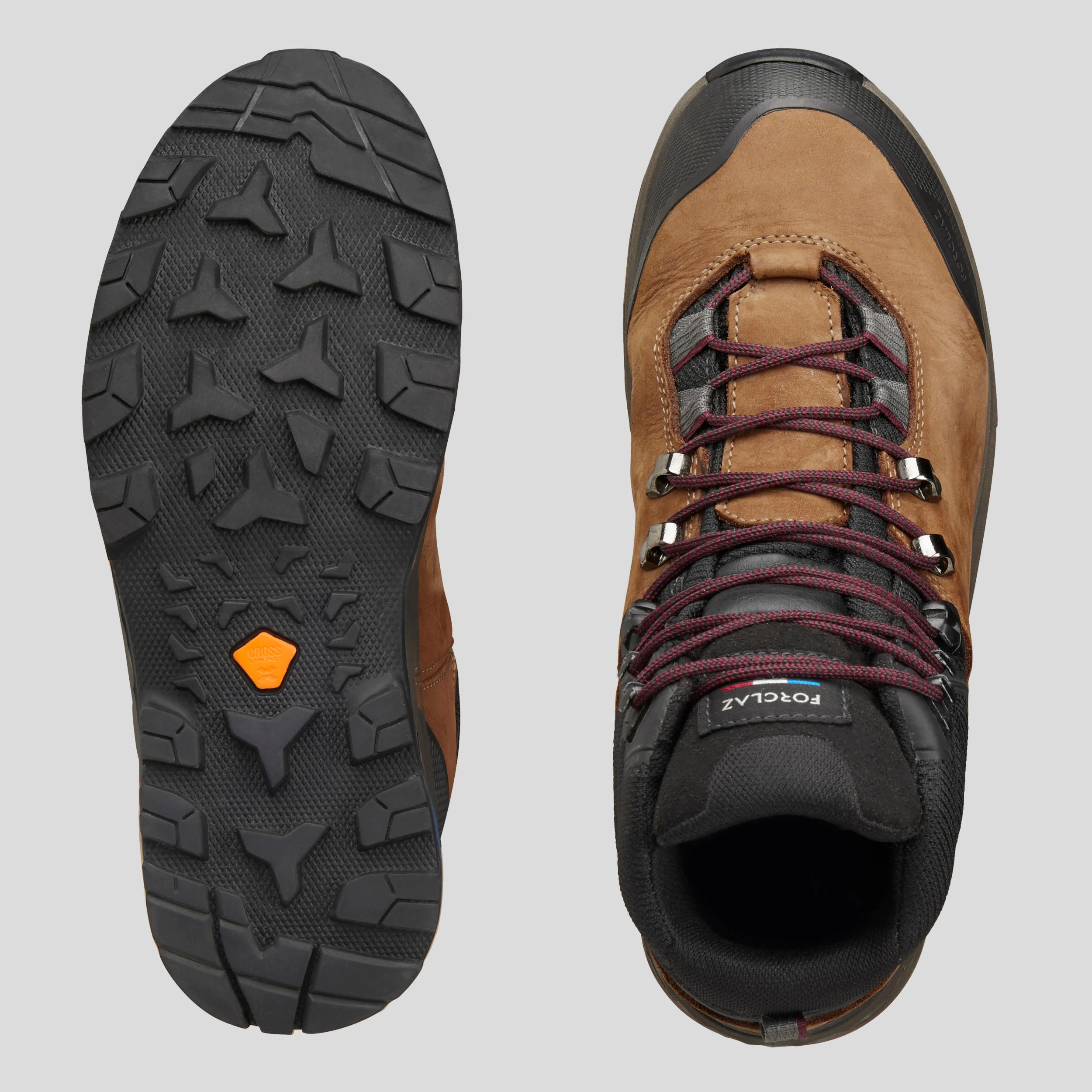 Forclaz WOMEN'S WATERPROOF LEATHER HIGH TREKKING BOOTS 4 Forclaz WOMEN'S WATERPROOF LEATHER HIGH TREKKING BOOTS - Image 4