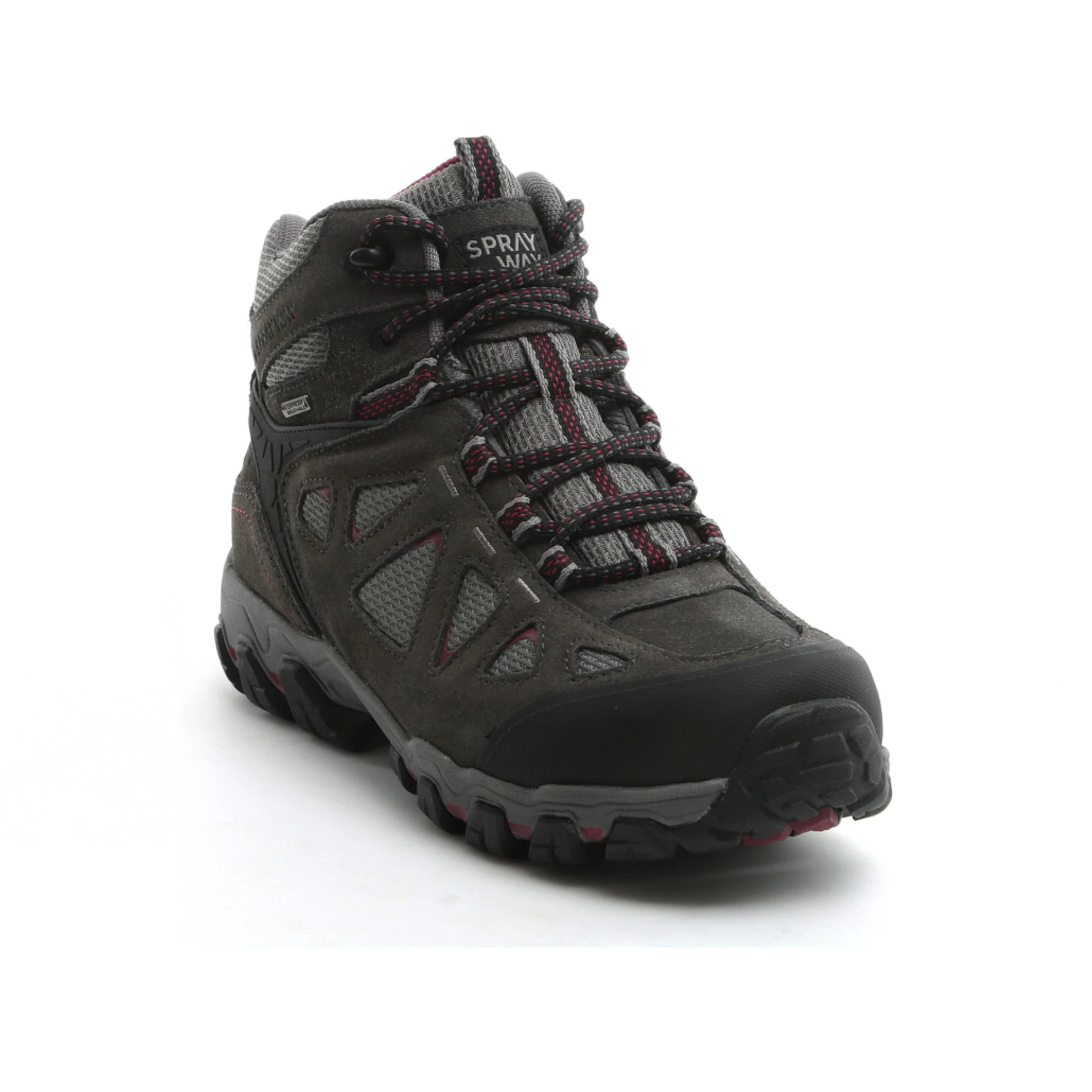Women's Waterproof Walking Boots - Sprayway Iona Mid - Black 1 Women's Waterproof Walking Boots - Sprayway Iona Mid - Black
