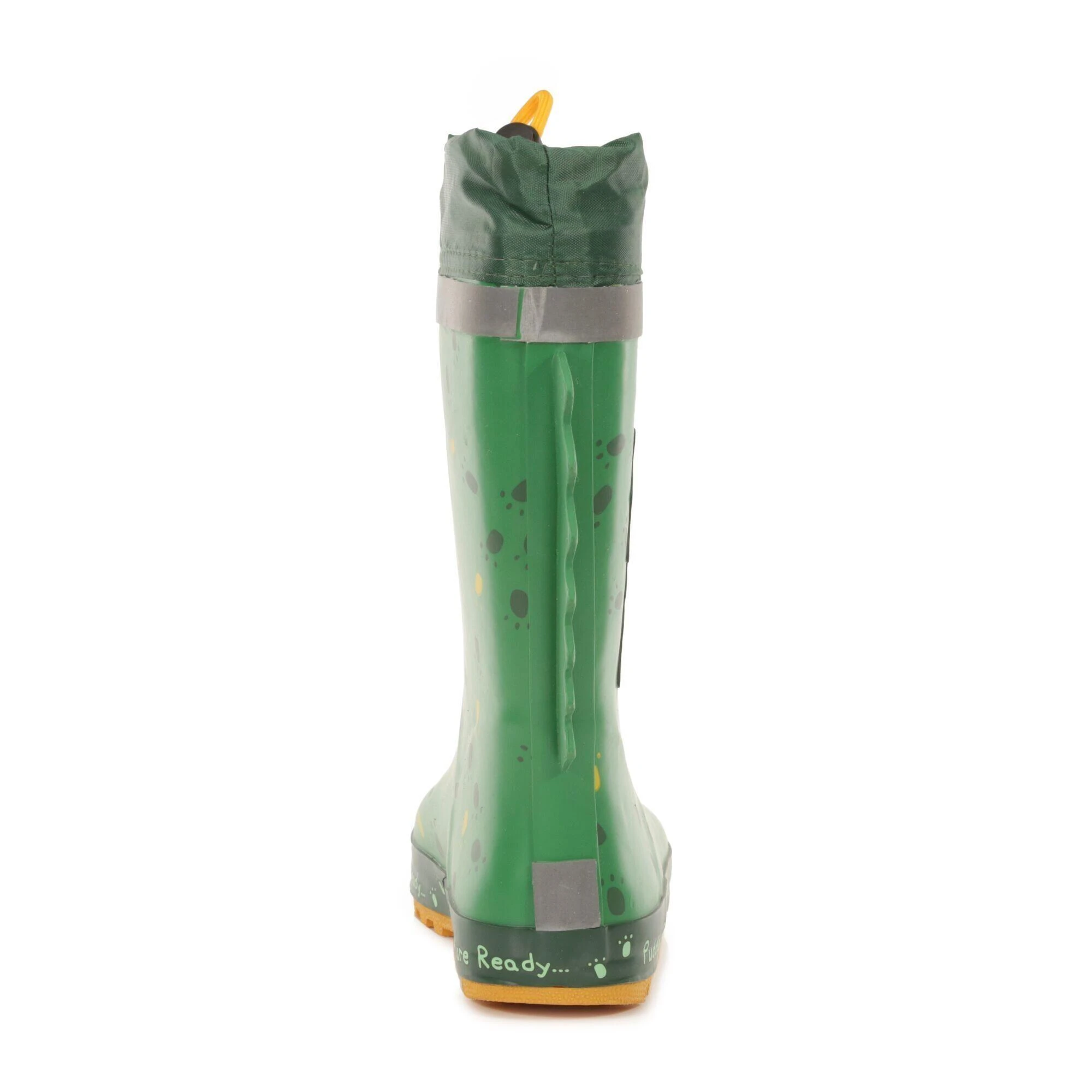 Regatta Childrens/Kids Puddle Peppa Pig Wellington Boots (Green) 2 Regatta Childrens/Kids Puddle Peppa Pig Wellington Boots (Green) - Image 2