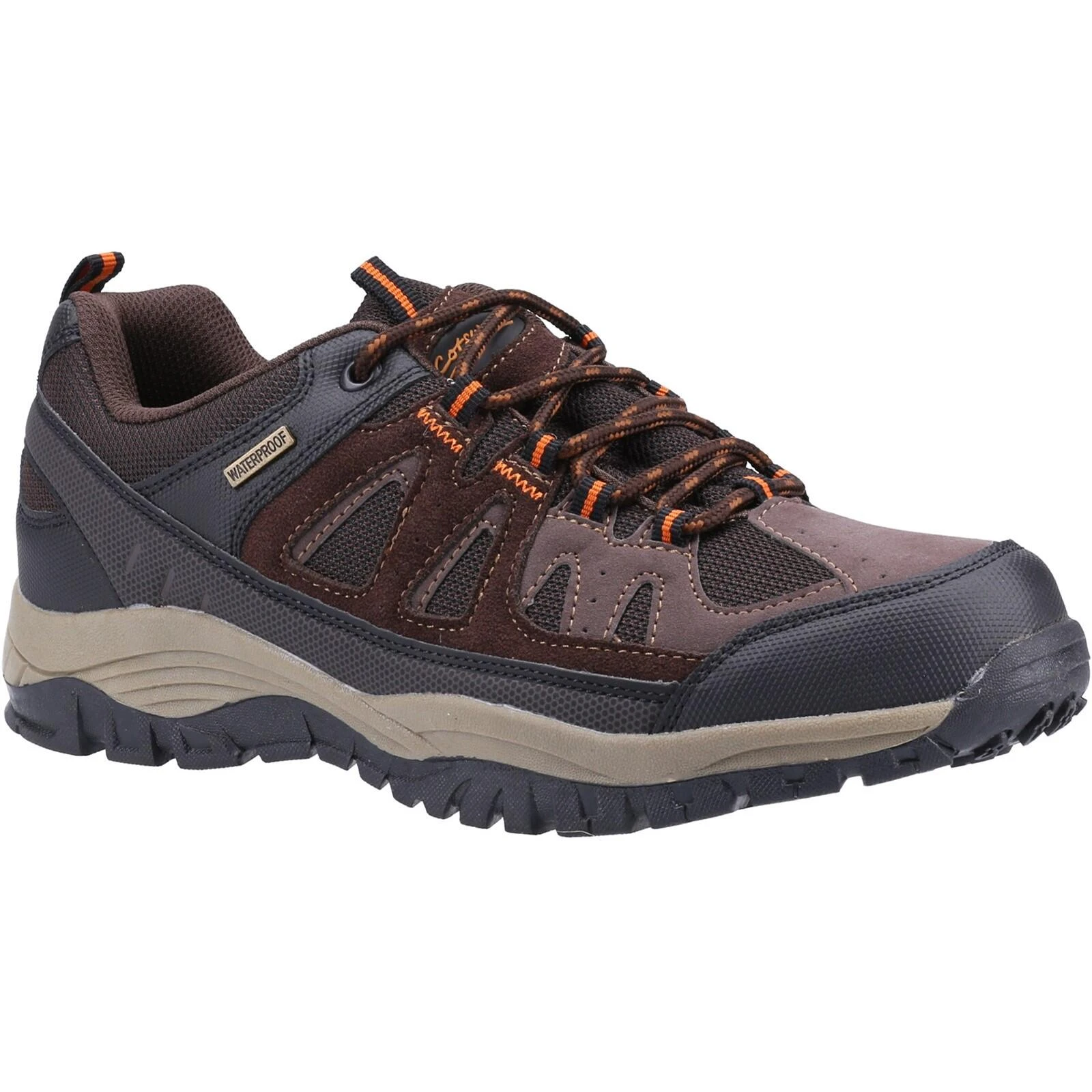 Cotswold Maisemore Low Mens Hiking Shoes (All) BROWN 2 Cotswold Maisemore Low Mens Hiking Shoes (All) BROWN - Image 2