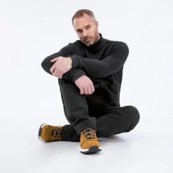 Quechua Men’s Warm And Waterproof Leather Hiking Boots -hiking boots shop k2188056659fd1ed997182c26e31a0f76