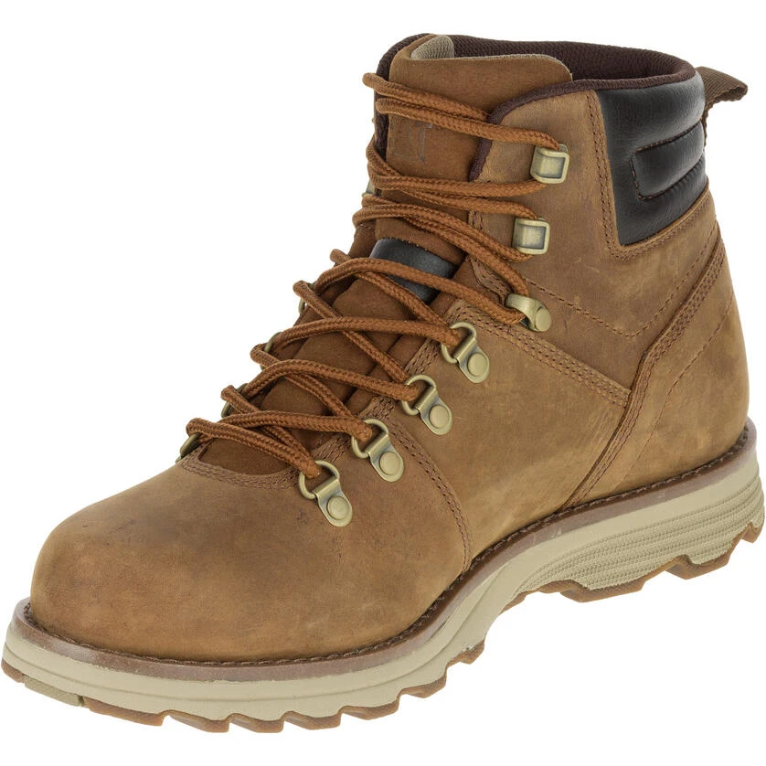 CATERPILLAR CAT SIRE WATERPROOF LEATHER BOOTS BROWN SUGAR 2 CATERPILLAR CAT SIRE WATERPROOF LEATHER BOOTS BROWN SUGAR - Image 2