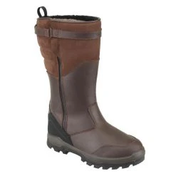 SOLOGNAC Refurbished Warm And Waterproof Leather Boots