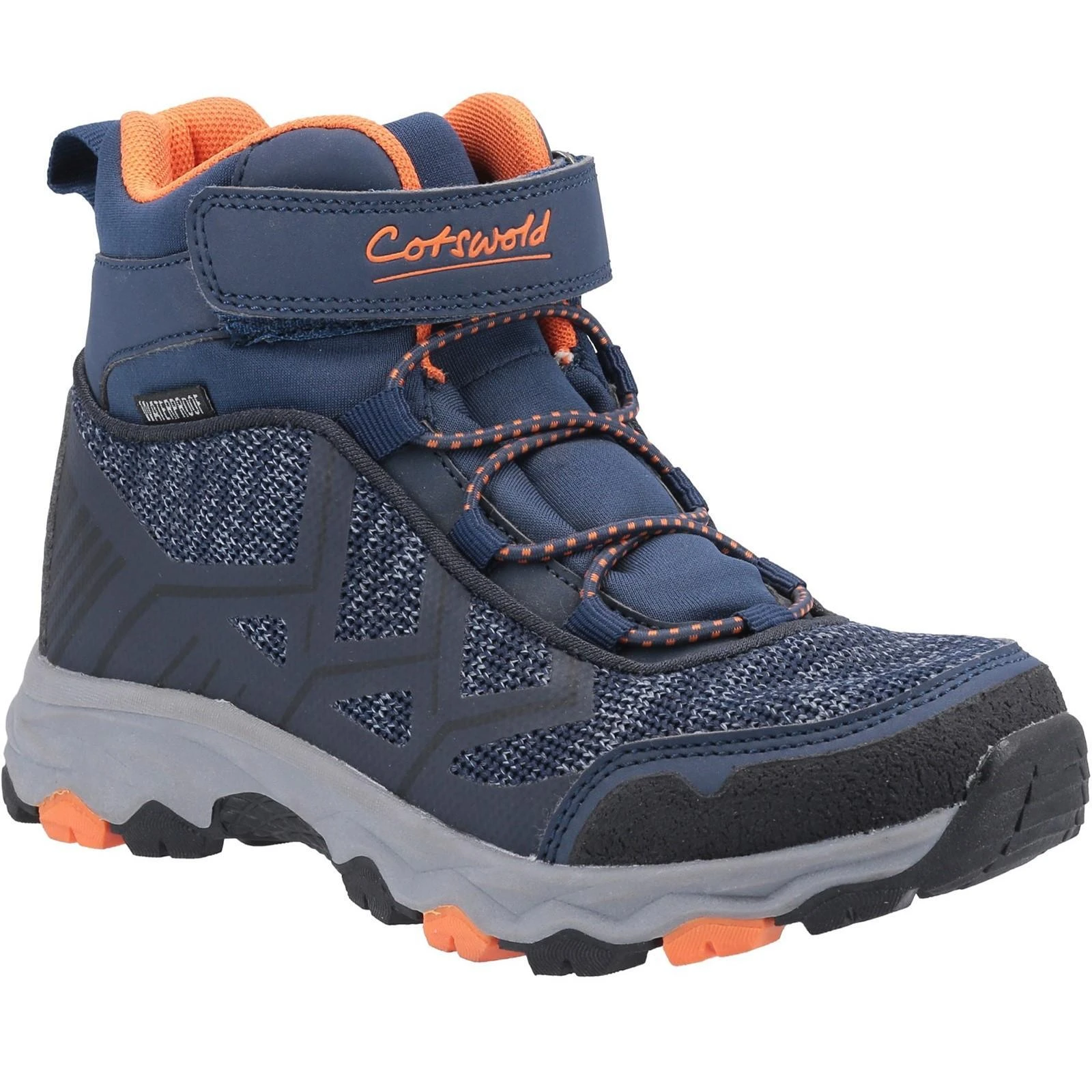 Cotswold Childrens/Kids Coaley Hiking Boots (Navy) 1 Cotswold Childrens/Kids Coaley Hiking Boots (Navy)