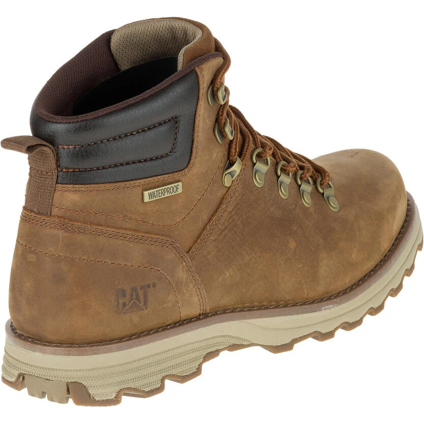 CATERPILLAR CAT SIRE WATERPROOF LEATHER BOOTS BROWN SUGAR 3 CATERPILLAR CAT SIRE WATERPROOF LEATHER BOOTS BROWN SUGAR - Image 3