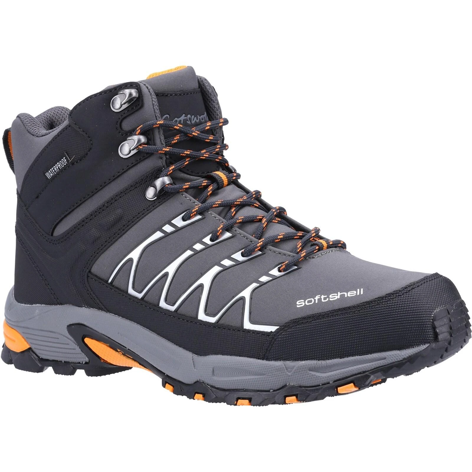 Cotswold Abbeydale Mid Mens Hiking Boots GREY 2 Cotswold Abbeydale Mid Mens Hiking Boots GREY - Image 2