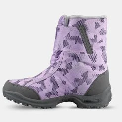 Quechua Kids’ Warm Waterproof Snow Hiking Boots SH100 X-Warm Size 7 -hiking boots shop k379762c0550ecaf7f3cf5536b6fd2620