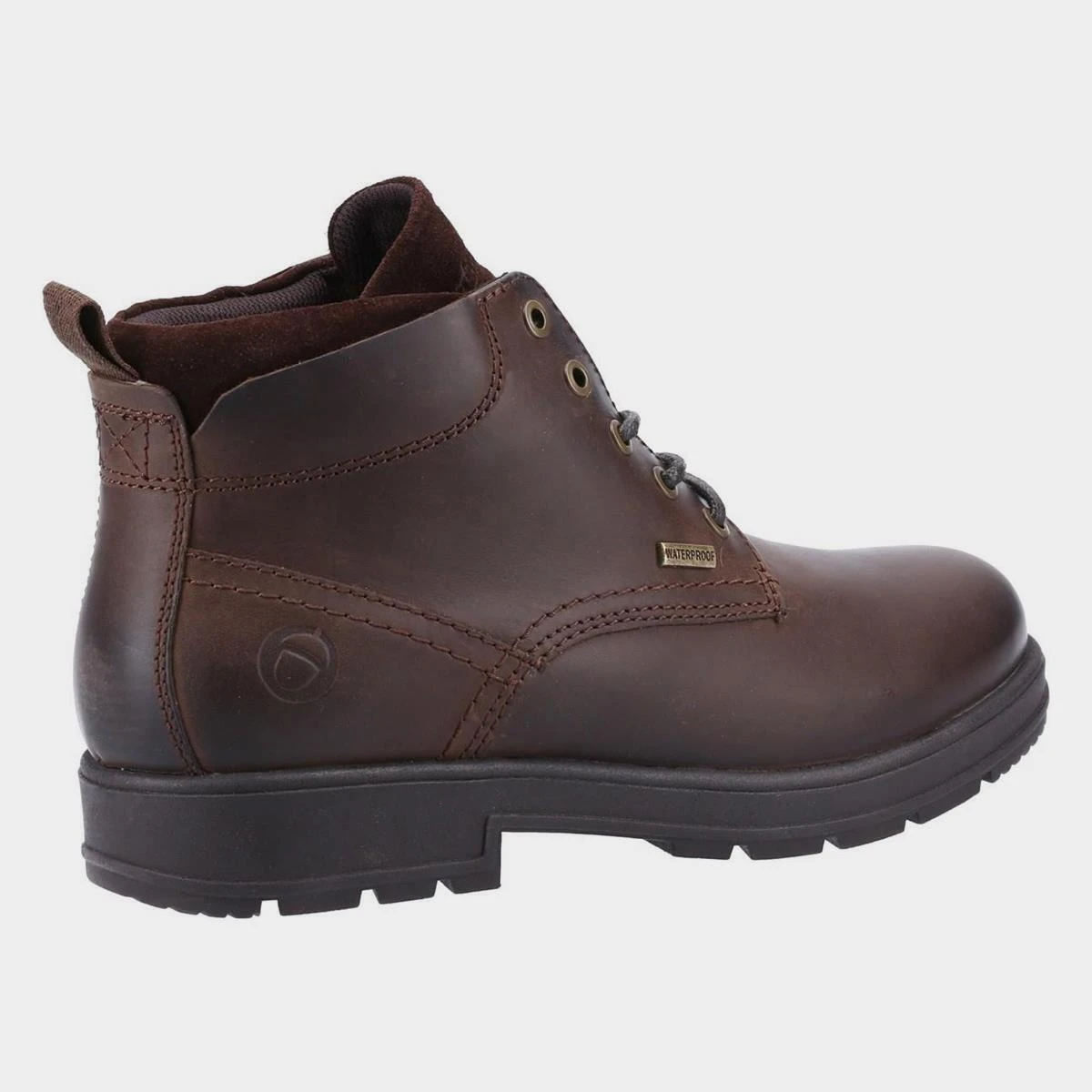 Cotswold Mens Winson Lace Leather Boots (Brown) 4 Cotswold Mens Winson Lace Leather Boots (Brown) - Image 4