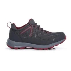 Regatta Womens/Ladies Samaris Lite Walking Shoes (Granite/Beetroot Red) 19 Regatta Womens/Ladies Samaris Lite Walking Shoes (Granite/Beetroot Red) -hiking boots shop k395b6ebe7d33aff9383592c003965198