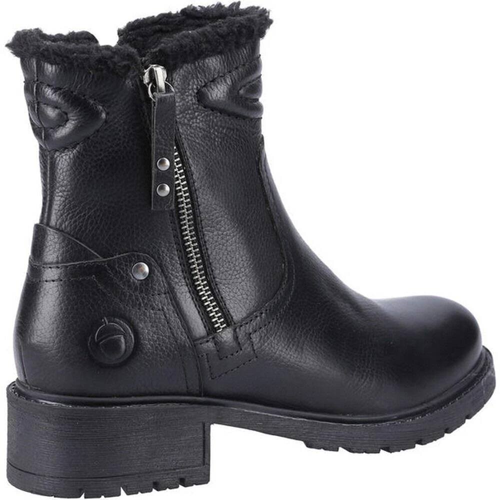 Cotswold Womens/Ladies Gloucester Leather Ankle Boots (Black) 2 Cotswold Womens/Ladies Gloucester Leather Ankle Boots (Black) - Image 2