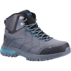 Cotswold Womens/Ladies Wychwood Hiking Boots (Grey/Blue)