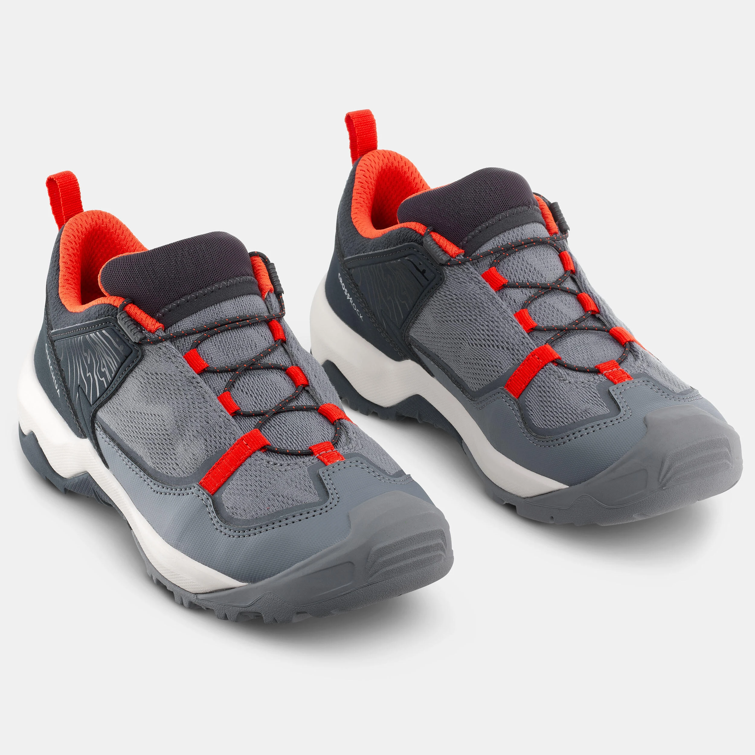 Quechua Children's Hiking Boots With Quick Lacing System Size 2½ To 5 4 Quechua Children's Hiking Boots With Quick Lacing System Size 2½ To 5 - Image 4