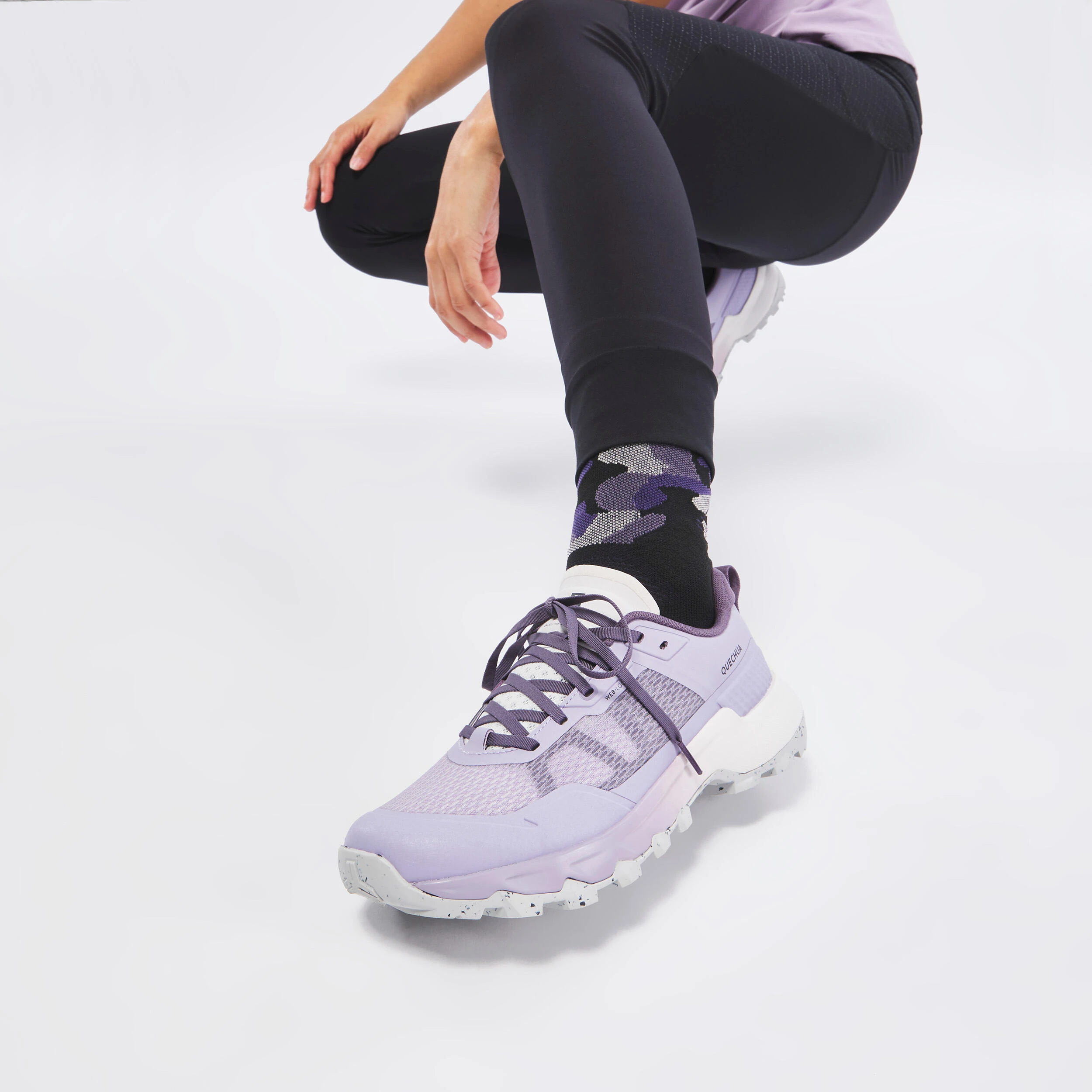 Quechua Women's Mountain Hiking Boots 6 Quechua Women's Mountain Hiking Boots - Image 6