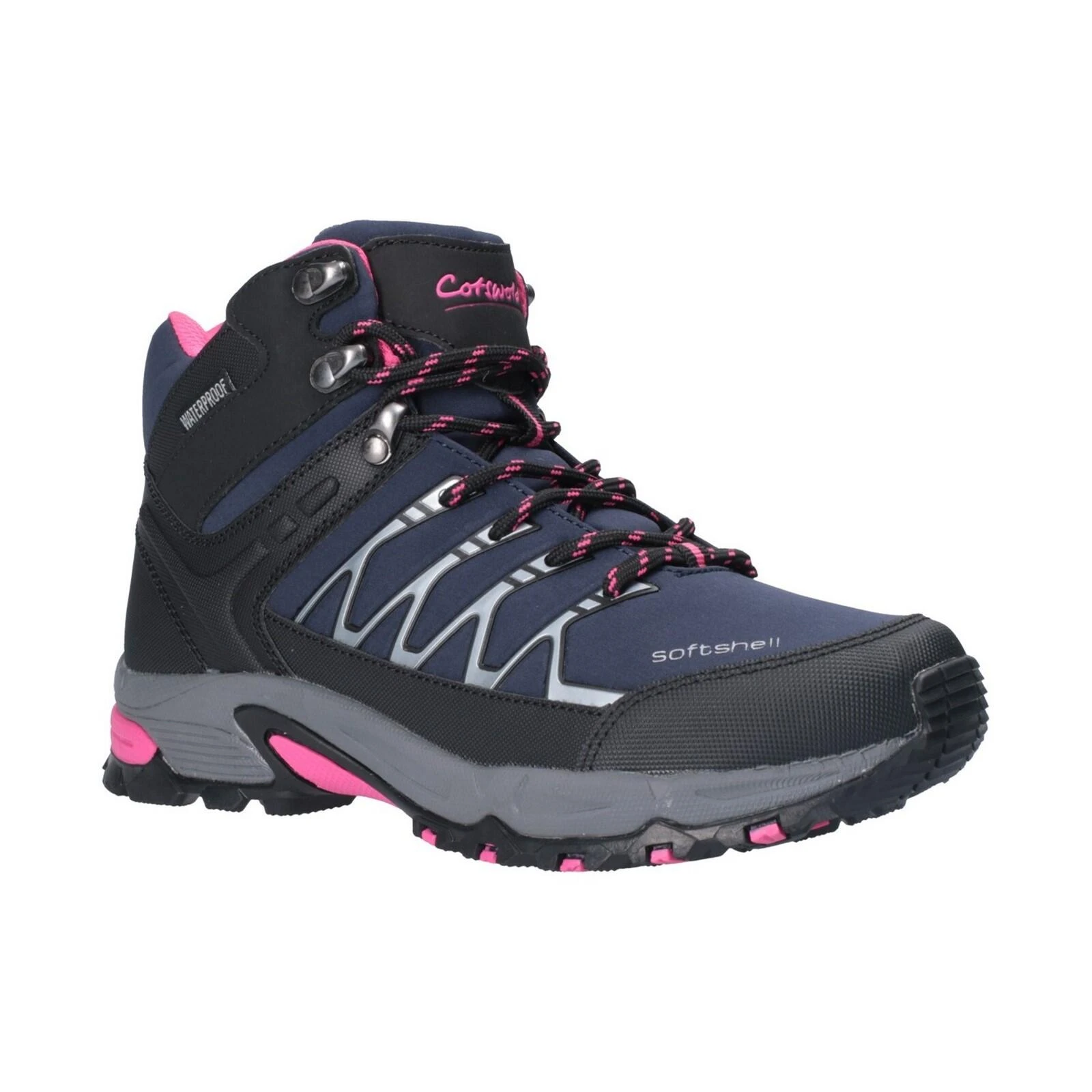 Cotswold Abbeydale Mid Ladies Hiking Boots Navy Blue 2 Cotswold Abbeydale Mid Ladies Hiking Boots Navy Blue - Image 2