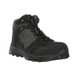 Regatta Mens Claystone S3 Safety Boots (Black/Granite)