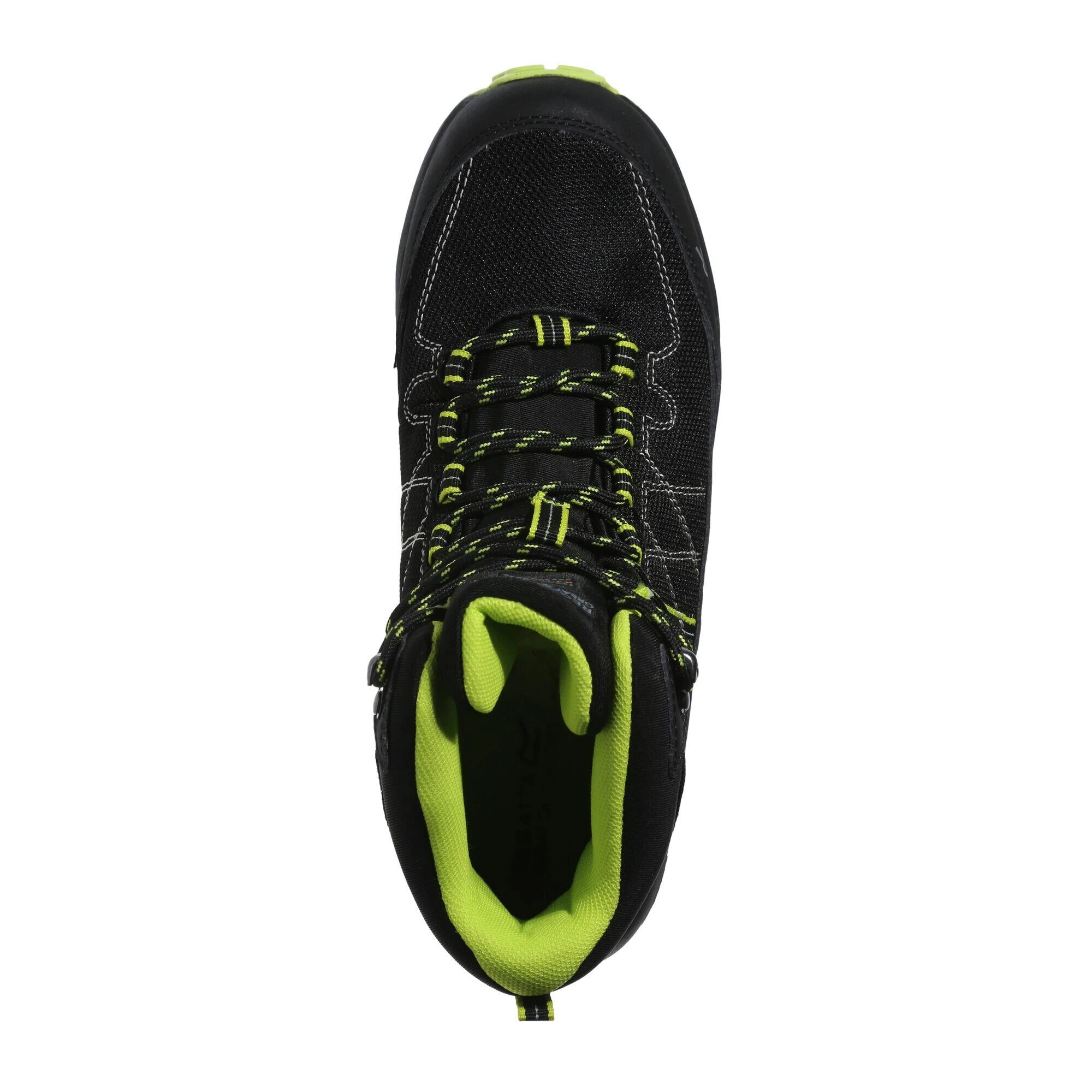 Regatta Mens Samaris Lite Walking Boots (Black/Lime Punch) 4 Regatta Mens Samaris Lite Walking Boots (Black/Lime Punch) - Image 4