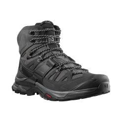 MEN'S WATERPROOF LEATHER HIGH TREKKING BOOTS - SALOMON QUEST 4 GTX