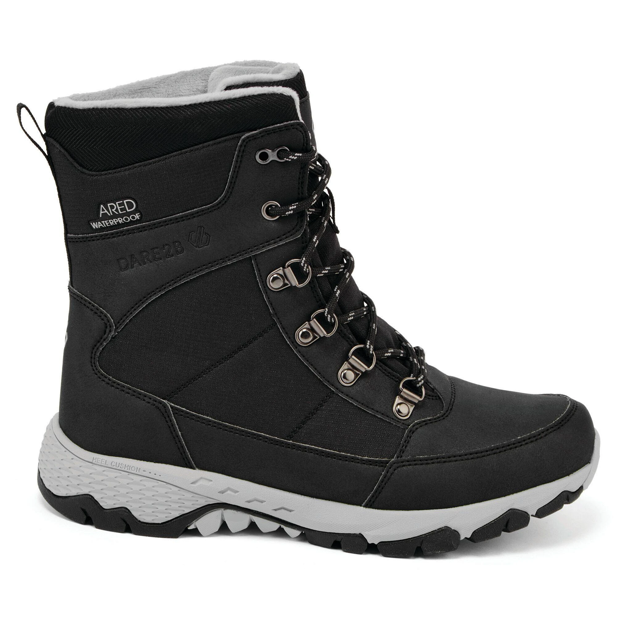 Dare 2b Womens/Ladies Somoni Boots (Black/Grey) 3 Dare 2b Womens/Ladies Somoni Boots (Black/Grey) - Image 3