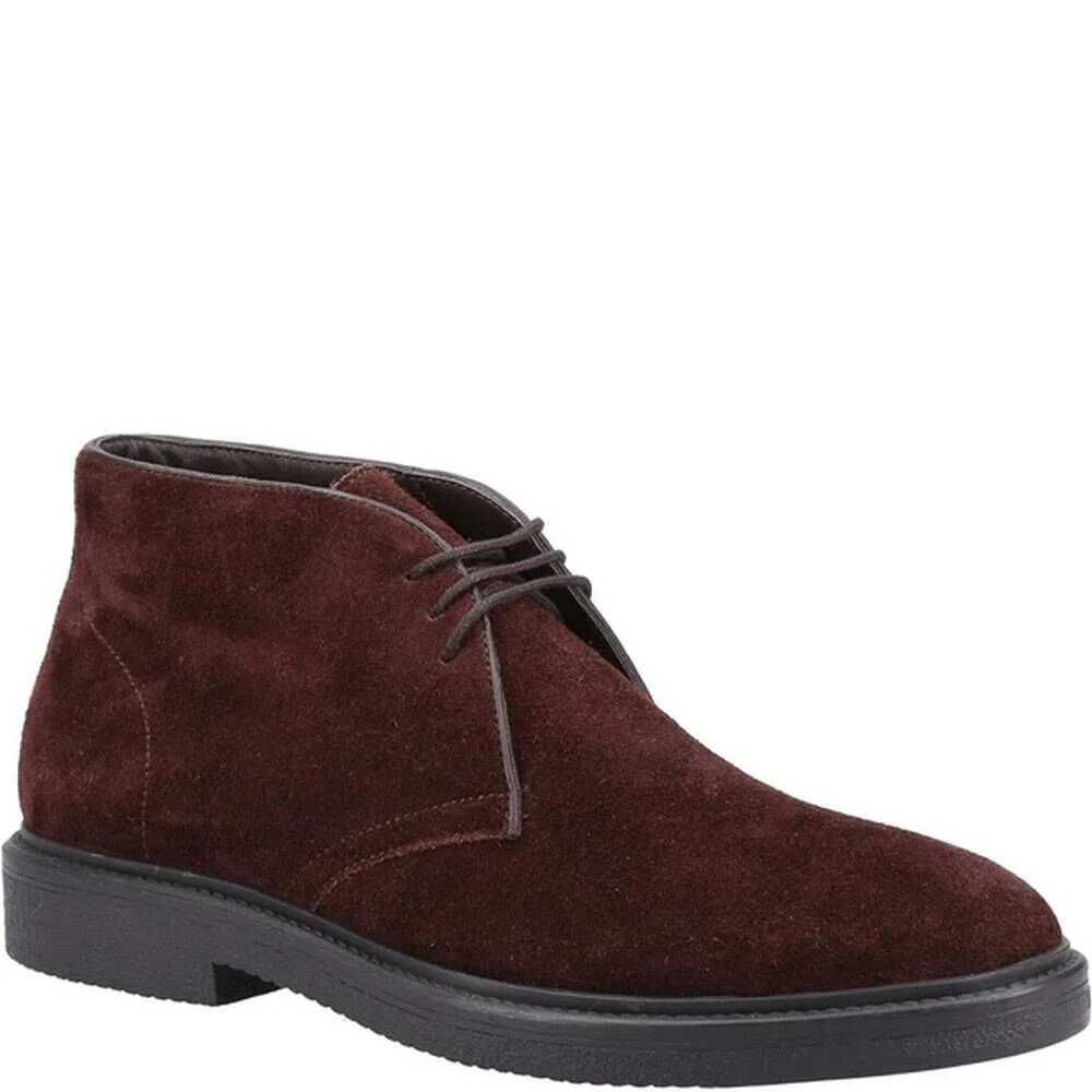 Cotswold Mens Bradford Suede Ankle Boots (Brown) 1 Cotswold Mens Bradford Suede Ankle Boots (Brown)
