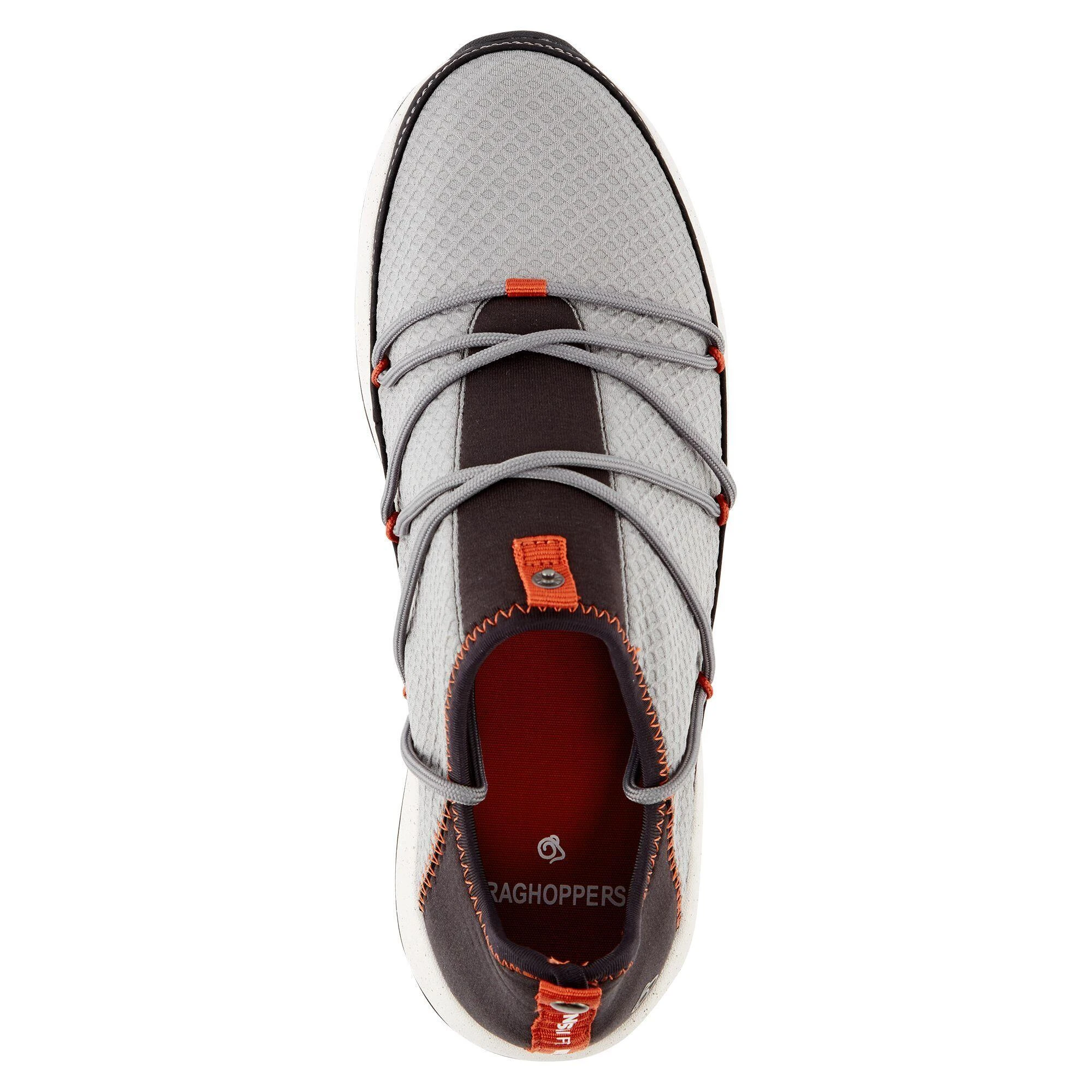 Craghoppers Mens Locke Trainers (Cloud Grey/Black) 3 Craghoppers Mens Locke Trainers (Cloud Grey/Black) - Image 3