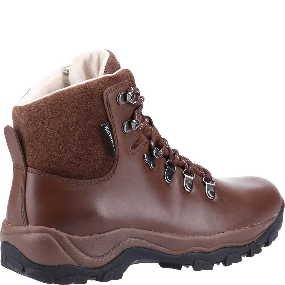 Cotswold Mens Barnwood Leather Hiking Boots (Brown) 2 Cotswold Mens Barnwood Leather Hiking Boots (Brown) - Image 2