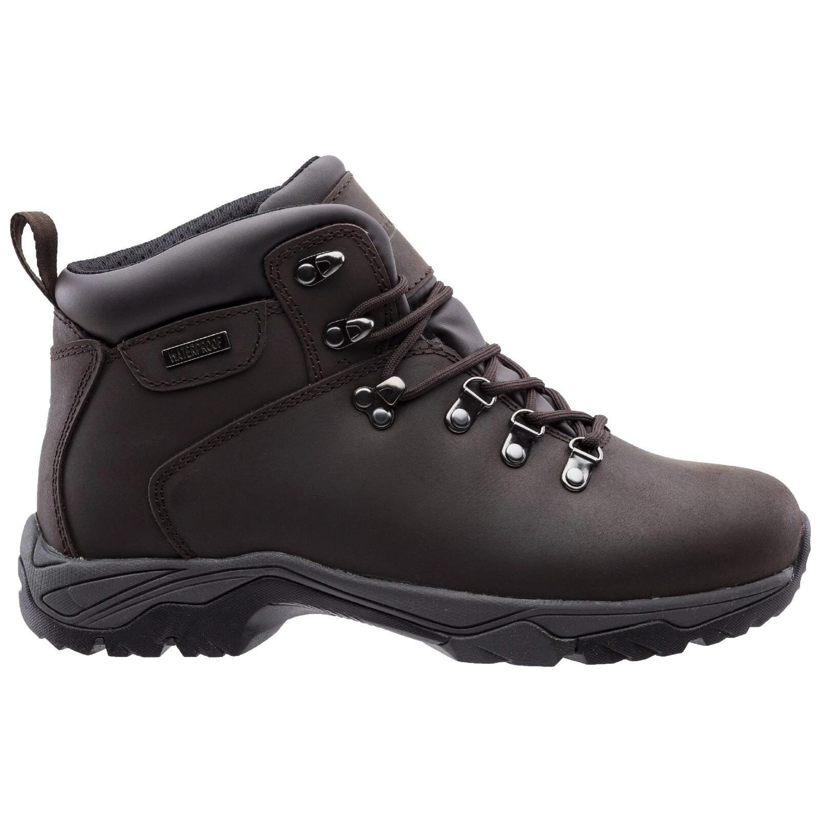 Mirak Nebrasaka Mens Leather Hiker Boot / Mens Hiking Boots (Crazy Horse) 2 Mirak Nebrasaka Mens Leather Hiker Boot / Mens Hiking Boots (Crazy Horse) - Image 2