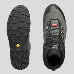 Forclaz MEN'S WATERPROOF LEATHER HIGH TREKKING BOOTS -hiking boots shop k7cff16538b40431145ea1e181c247180