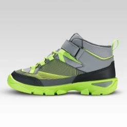 Quechua Kids' Waterproof Walking Shoes - MH120 MID Blue - Size Jr. 10 -hiking boots shop k7ee03e73554b1e09507e98e1a37db6d6