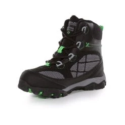 Regatta Childrens/Kids Hawthorn Evo Walking Boots (Black/Summer Green) 11 Regatta Childrens/Kids Hawthorn Evo Walking Boots (Black/Summer Green) -hiking boots shop k8251bfbf34be718ff816dc85f46276a2