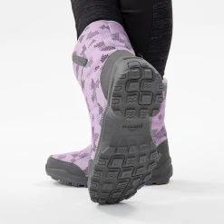 Quechua Kids’ Warm Waterproof Snow Hiking Boots SH100 X-Warm Size 7 -hiking boots shop k82b4cf63d9522c9ff217ae66f86f38c1