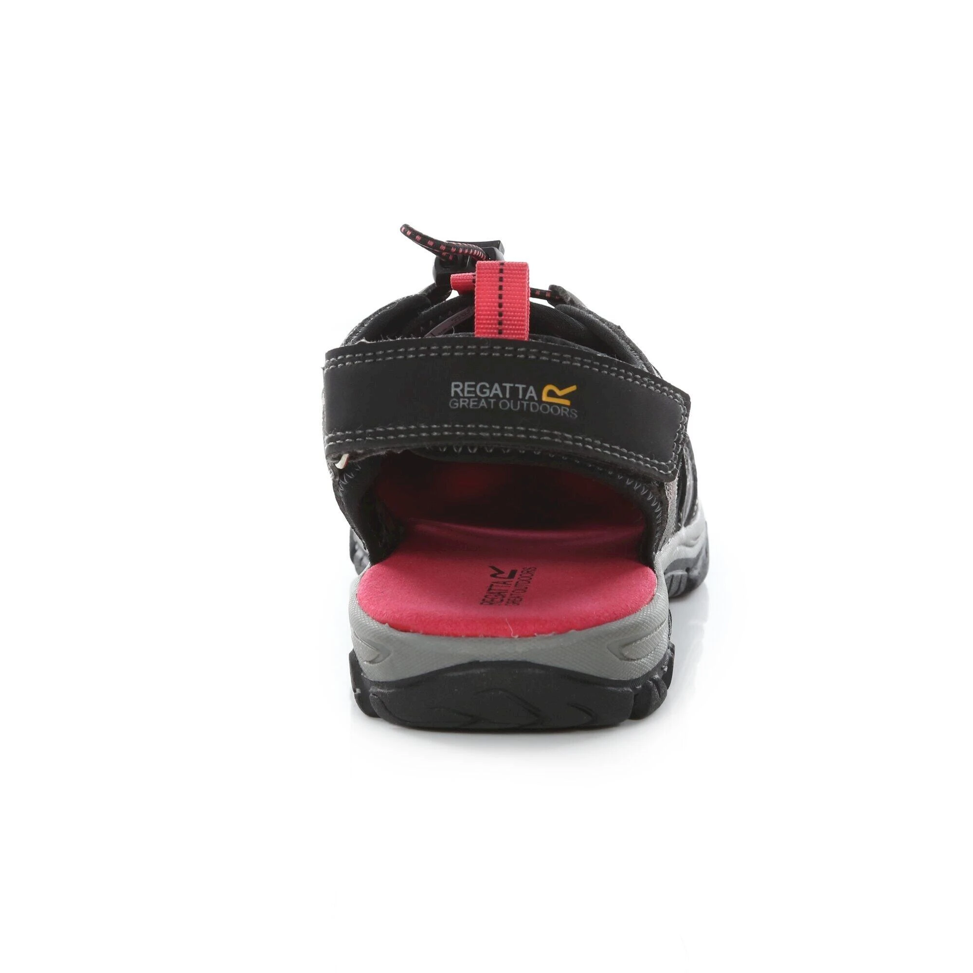 Regatta Womens/Ladies Westshore II Sandals (Black/Rethink Pink) 2 Regatta Womens/Ladies Westshore II Sandals (Black/Rethink Pink) - Image 2
