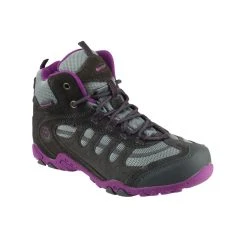 Hi-Tec PENRITH JUNIOR / Boys Hiking Boots (Purple)