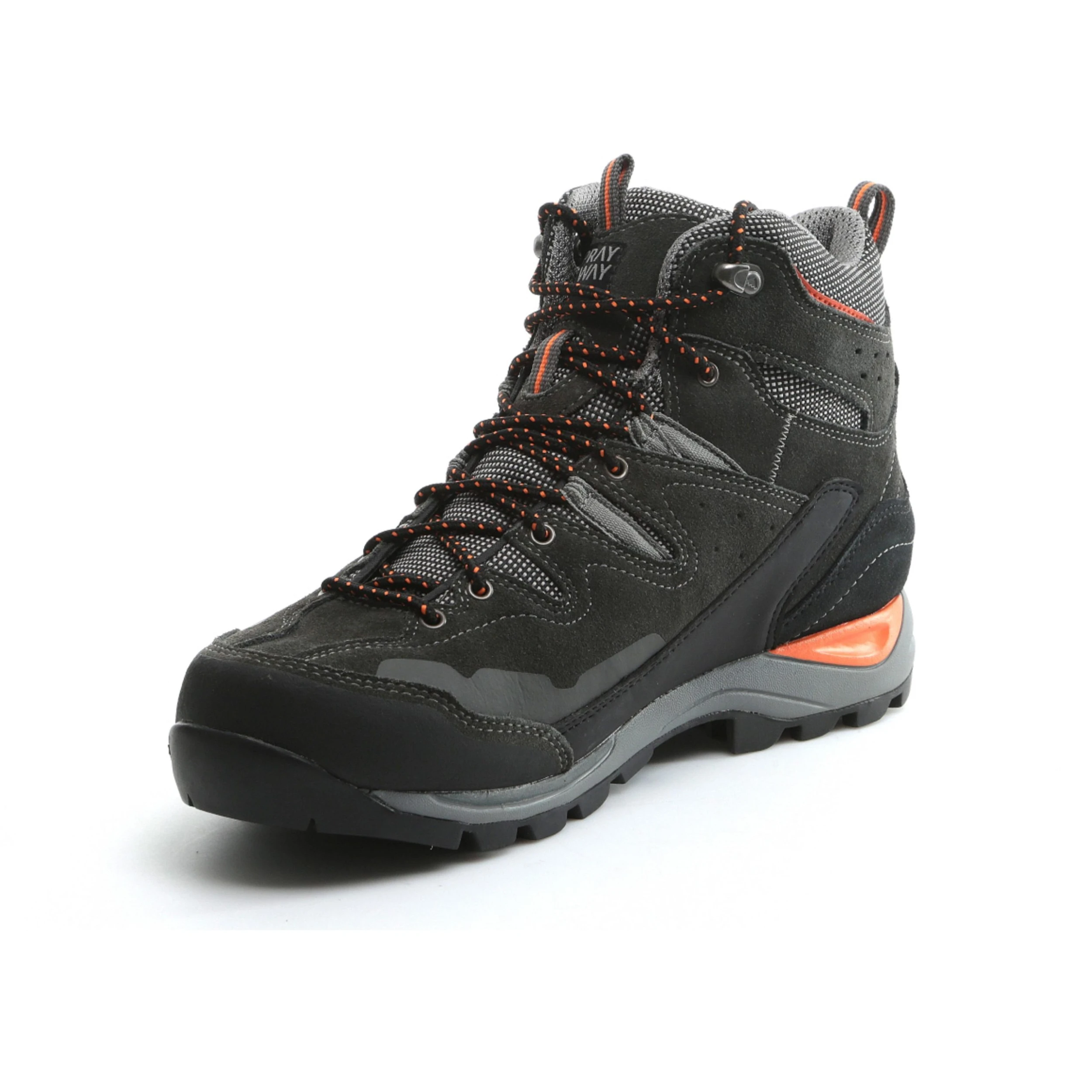 Men's Waterproof Walking Boots - Sprayway Oxna Mid - Charcoal 4 Men's Waterproof Walking Boots - Sprayway Oxna Mid - Charcoal - Image 4