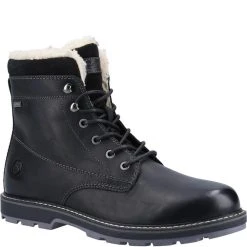 Cotswold Mens Bishop Leather Boots (Black)