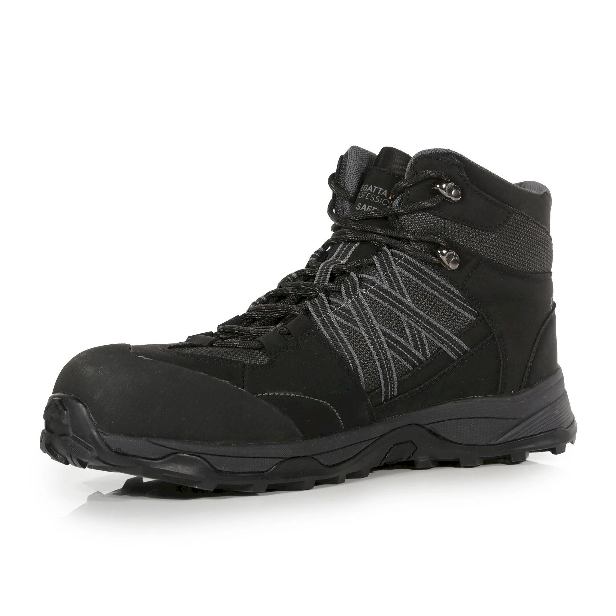 Regatta Mens Claystone S3 Safety Boots (Black/Granite) 3 Regatta Mens Claystone S3 Safety Boots (Black/Granite) - Image 3