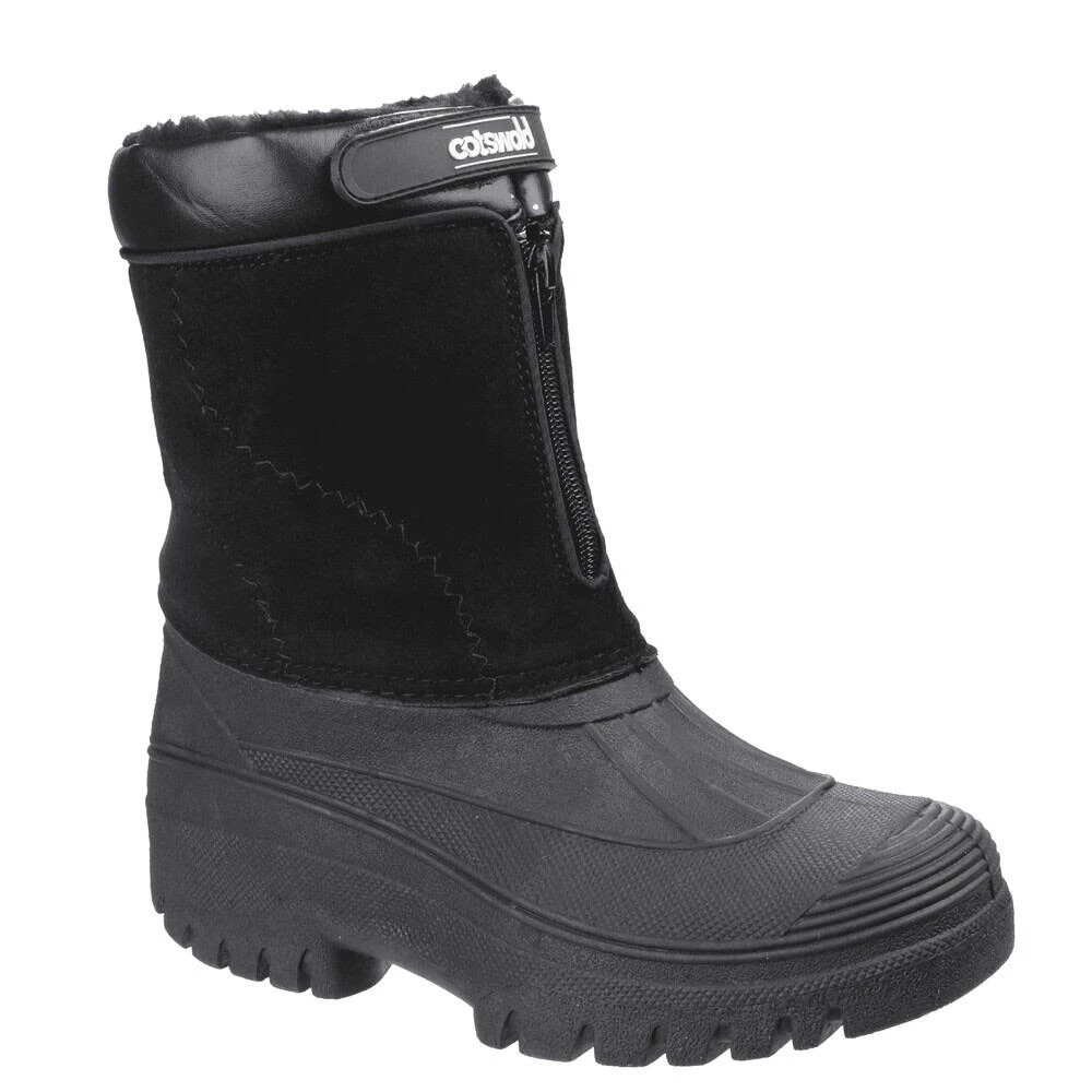 Cotswold Mens Venture Waterproof Winter Boots (Black) 1 Cotswold Mens Venture Waterproof Winter Boots (Black)