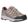 Hi-Tec Womens/Ladies WildFire Low I Waterproof Walking Shoes (Taupe/Warm Grey/Grape