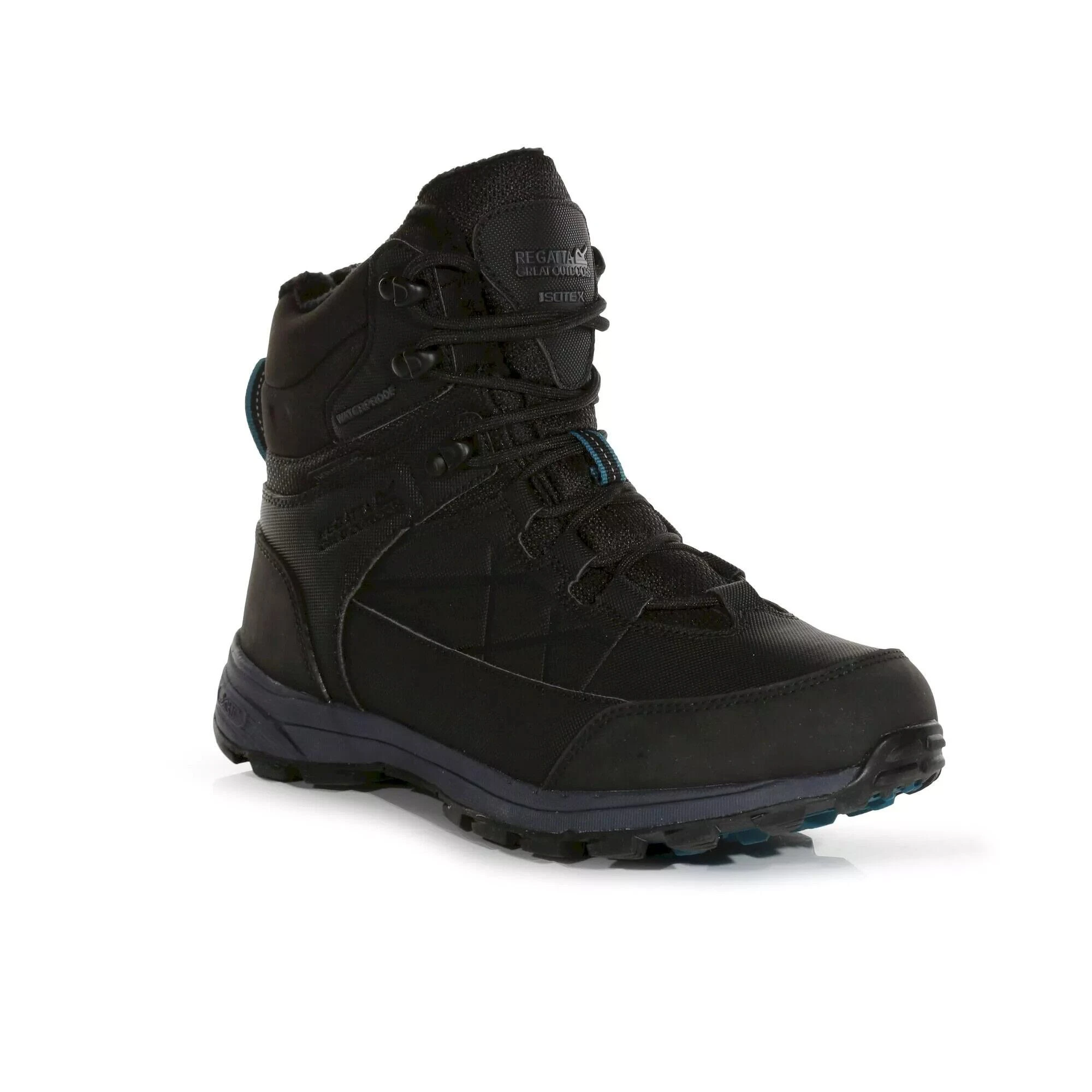 Regatta Womens/Ladies Samaris Thermo Walking Boots (Black) 1 Regatta Womens/Ladies Samaris Thermo Walking Boots (Black)