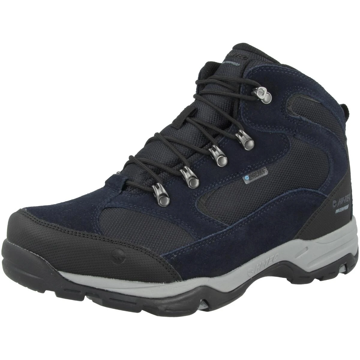 Hi-Tec Storm Mens Hiking Boot Navy Blue/Black 4 Hi-Tec Storm Mens Hiking Boot Navy Blue/Black - Image 4