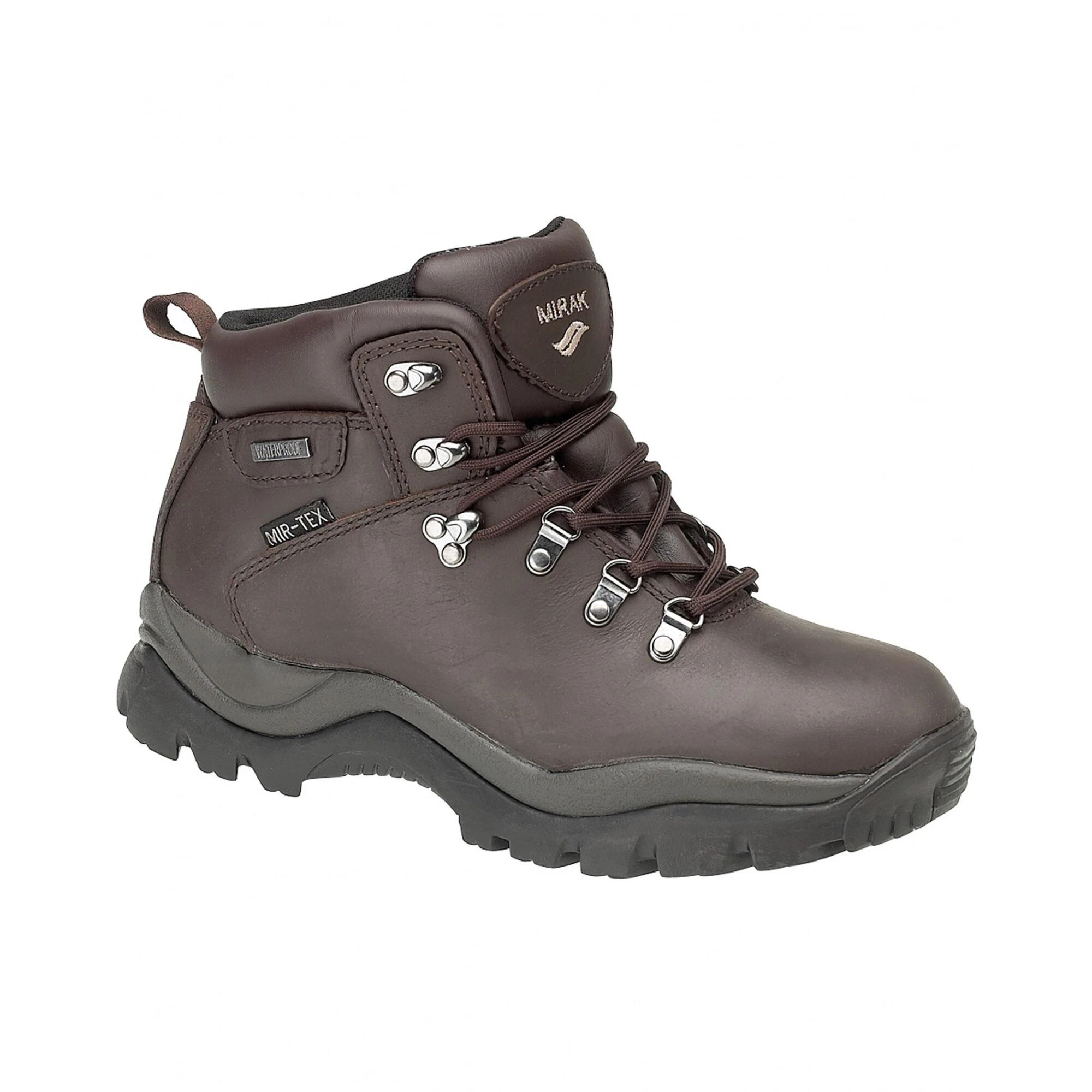 Mirak Nebrasaka Mens Leather Hiker Boot / Mens Hiking Boots (Crazy Horse) 1 Mirak Nebrasaka Mens Leather Hiker Boot / Mens Hiking Boots (Crazy Horse)