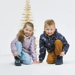 Quechua KIDS' WARM WATERPROOF HIKING BOOTS - SH100 WARM RIP-TAB - SIZE 24C -hiking boots shop kaa12f8aebe1df9763171d5b4c112c3a4