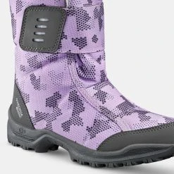 Quechua Kids’ Warm Waterproof Snow Hiking Boots SH100 X-Warm Size 7 -hiking boots shop kb05a76916cc86a9ce5fb2c7dcb234fa2