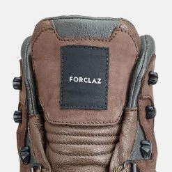 Forclaz MEN'S WATERPROOF LEATHER HIGH TREKKING BOOTS -hiking boots shop kb1035ef0922248644fa3e25f681af4c4