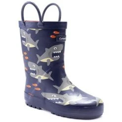 Cotswold Childrens Puddle Boot / Boys Boots (Shark)