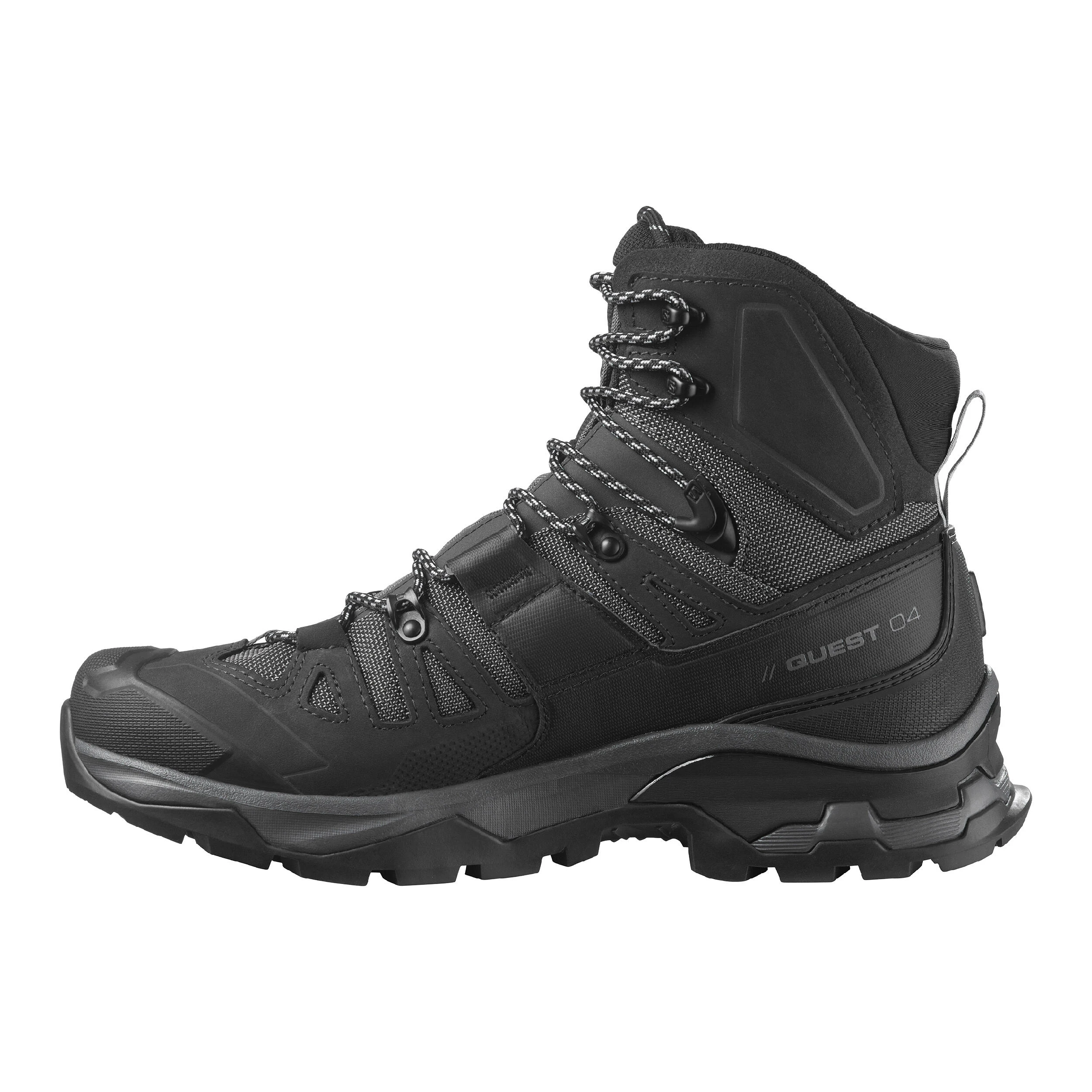 MEN'S WATERPROOF LEATHER HIGH TREKKING BOOTS - SALOMON QUEST 4 GTX 2 MEN'S WATERPROOF LEATHER HIGH TREKKING BOOTS - SALOMON QUEST 4 GTX - Image 2